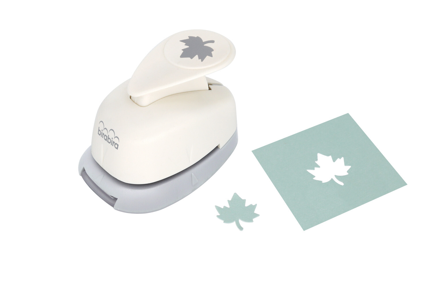 Bira Craft 5/8 inch Maple Leaf Shape Lever Action Craft Punch, Autumn Punch