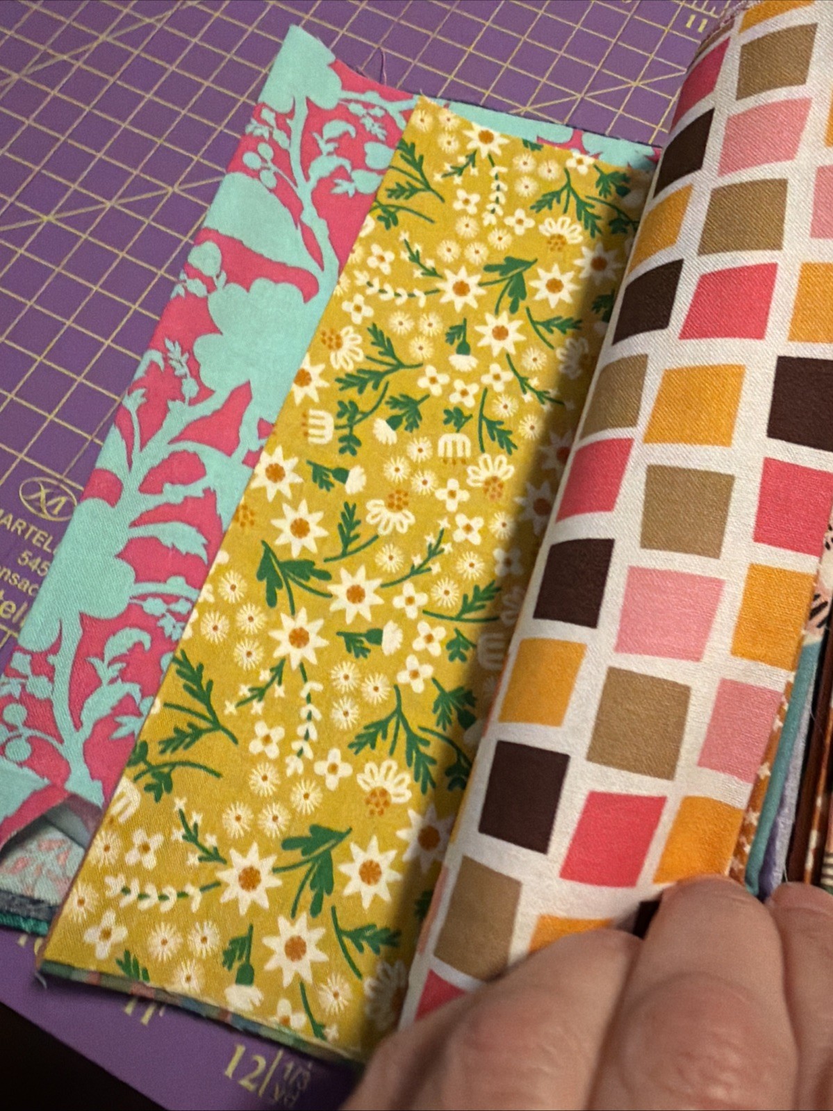 60 Pieces Quilt Fabric Measuring 9x 10” Brights Modern 100% Cotton Scrap Bag Lot