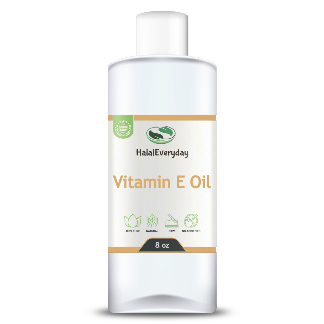 Vitamin E Oil 8 oz – 100% Pure Natural Non-GMO Smooth Gluten Free Full Spectrum