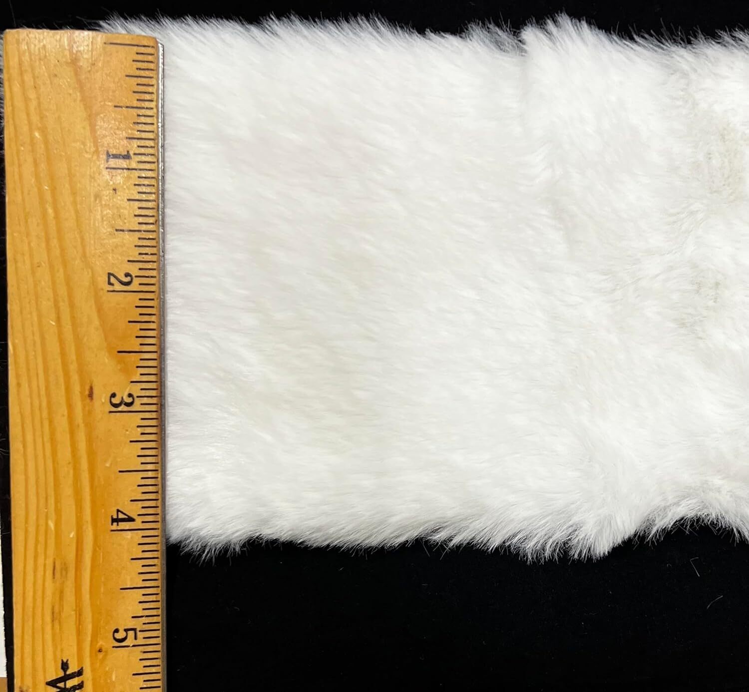 4″ White Faux Fur Trimming – 4 Continuous Yards!