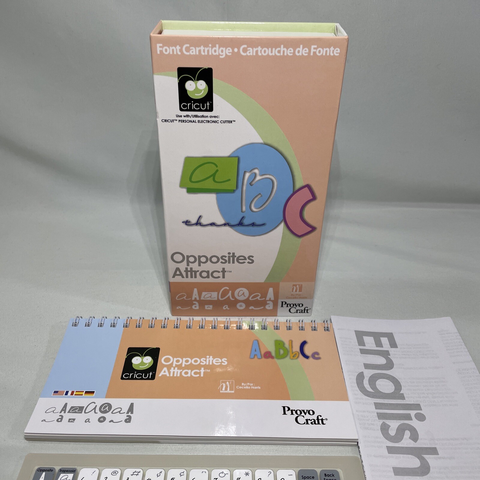 Cricut Fonts Cartridge 29-0227 “Opposite Attract” Link Status Unknown