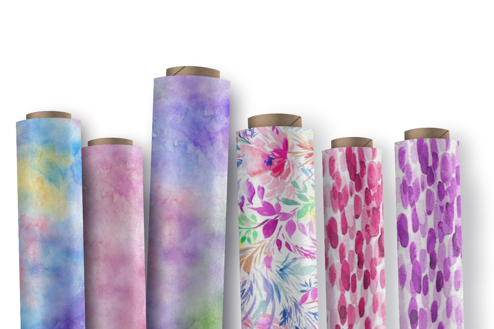 Sketchbook Garden Abstract Watercolor Lavender 12395 Fabric By half yd cont cuts