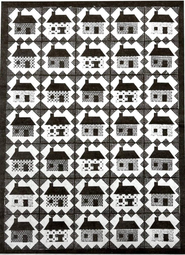 House Quilt Pattern 419 (Reprint)