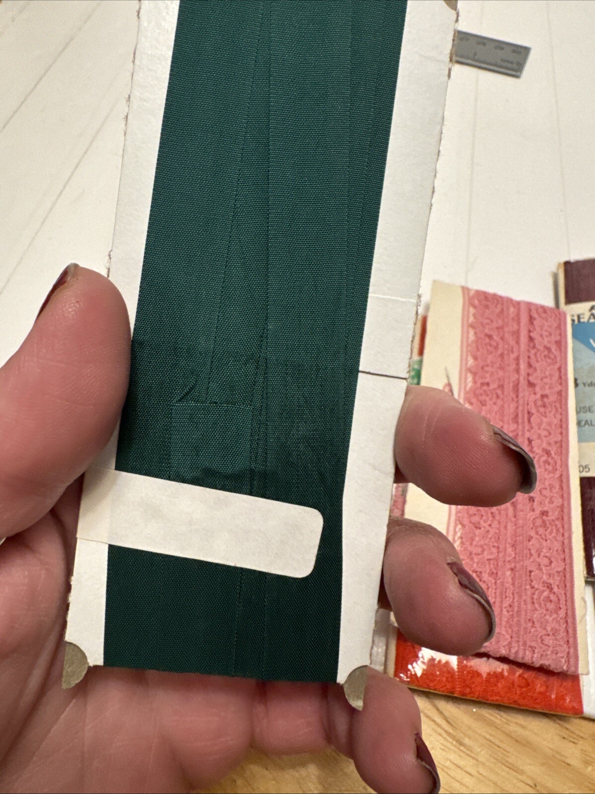 Vintage Seam Binding Lace & Tape Lot Of 8 Varies Colors-Some NIP-FREE SHIPPING