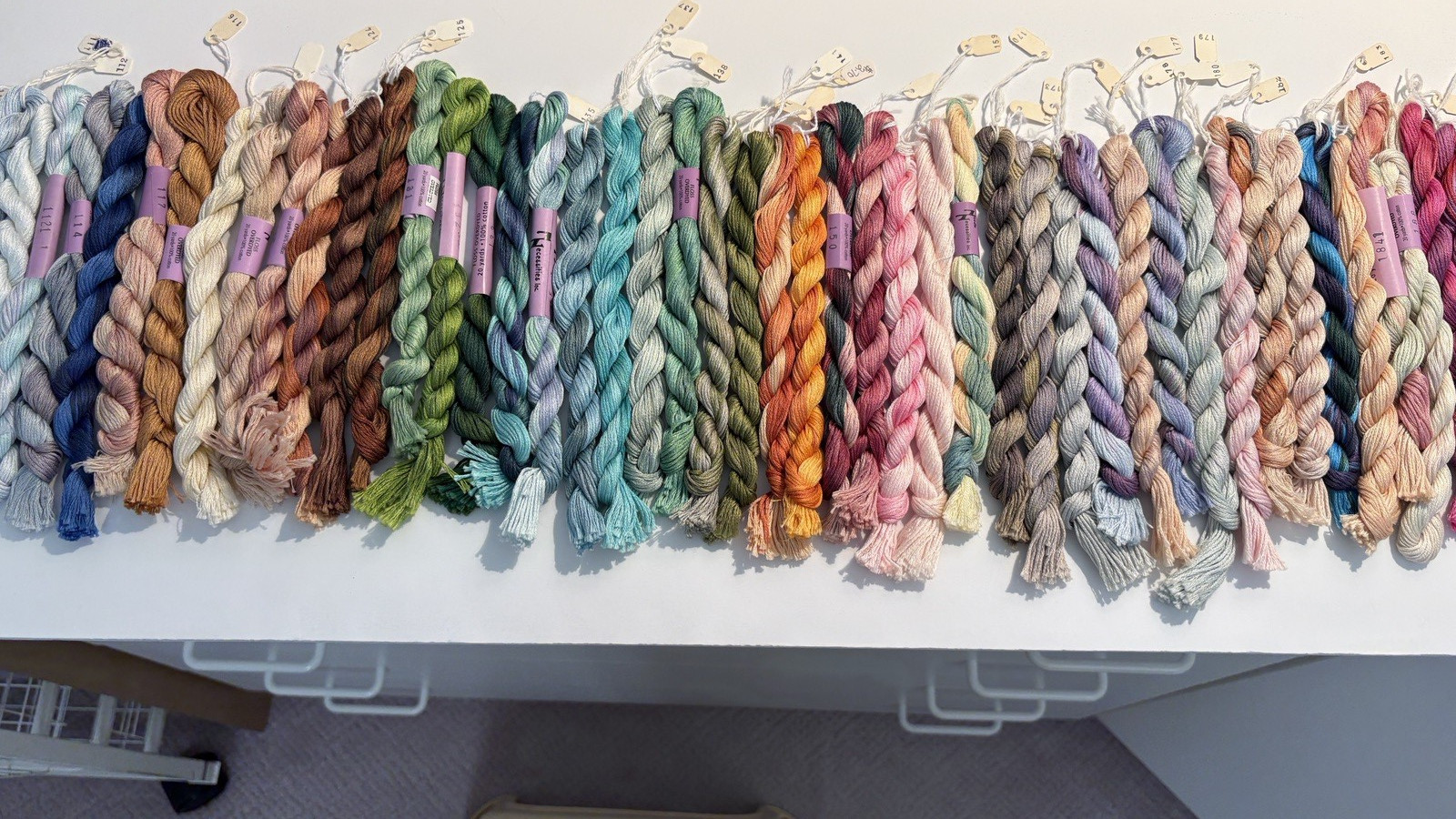 RARE – Needle Necessities 6 Ply Egyptian Cotton Floss – NEW – 53 colors – U pick