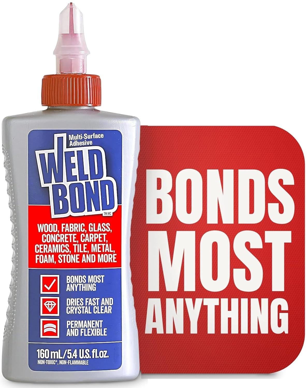 Multi-Surface Strong Glue – Fast Drying Glue for Wood, Tile, Ceramic, Pottery…