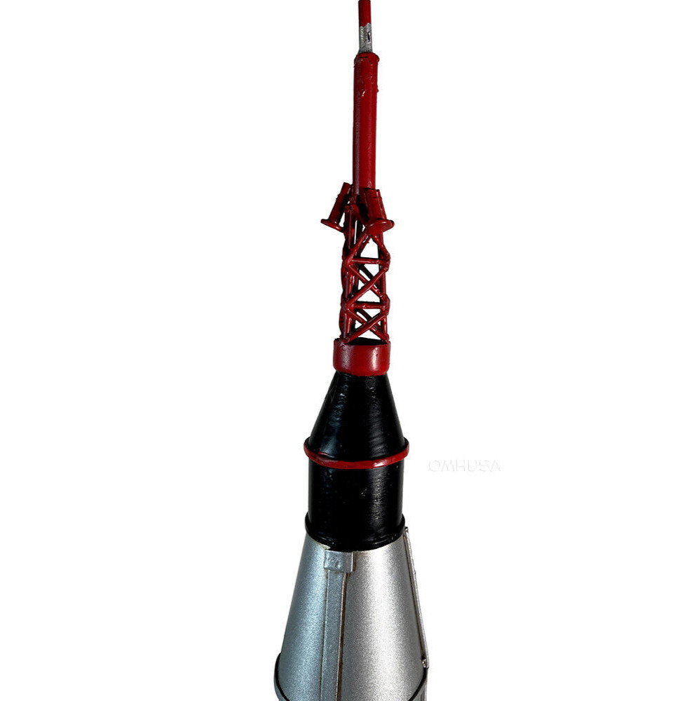 Mercury Atlas Rocket Spacecraft Metal Model 18″ NASA Space Exploration Mission