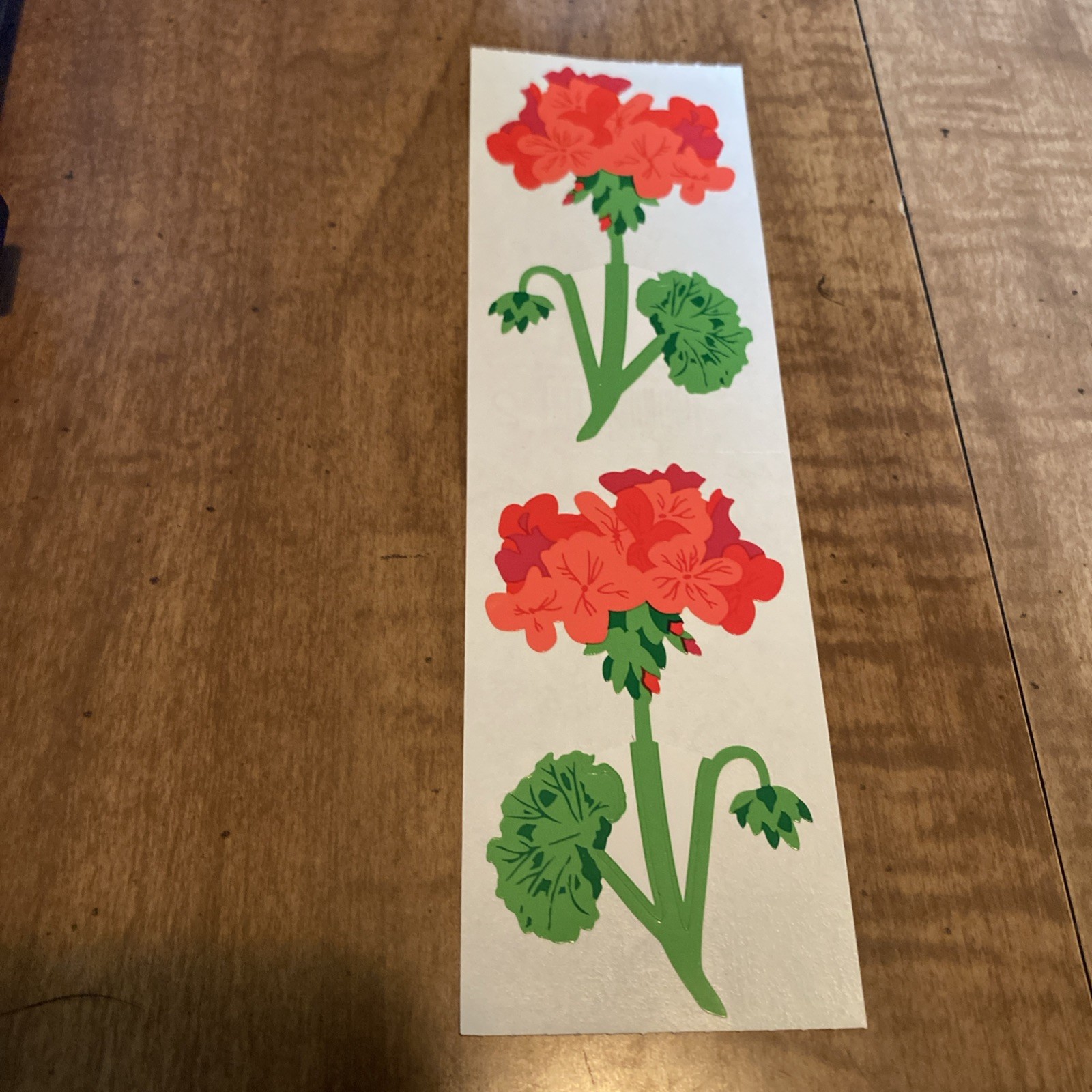Mrs. Grossman’s Stickers GERANIUM