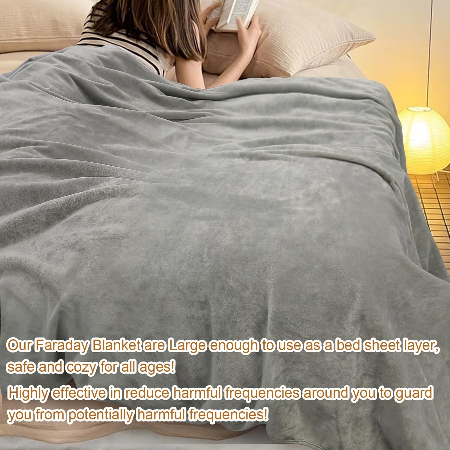 Faraday Blanket, E M F Protection Blanket, As Protection Cover for All Ages, …