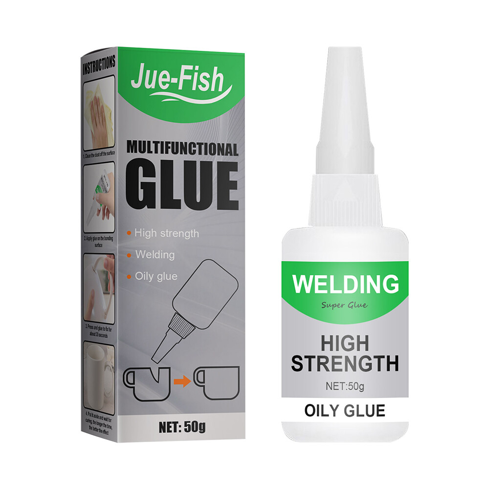 3/5PCS Multifunctional Welding High-Strength Oily Glue Universal Super Glue 50ml
