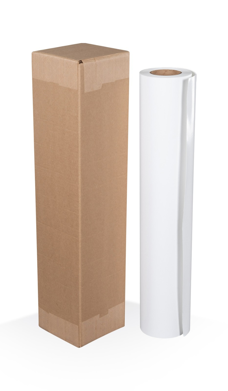 3.4 mil Gloss & Matte White Permanent Self-Adhesive Decal Vinyl Solvent & Latex
