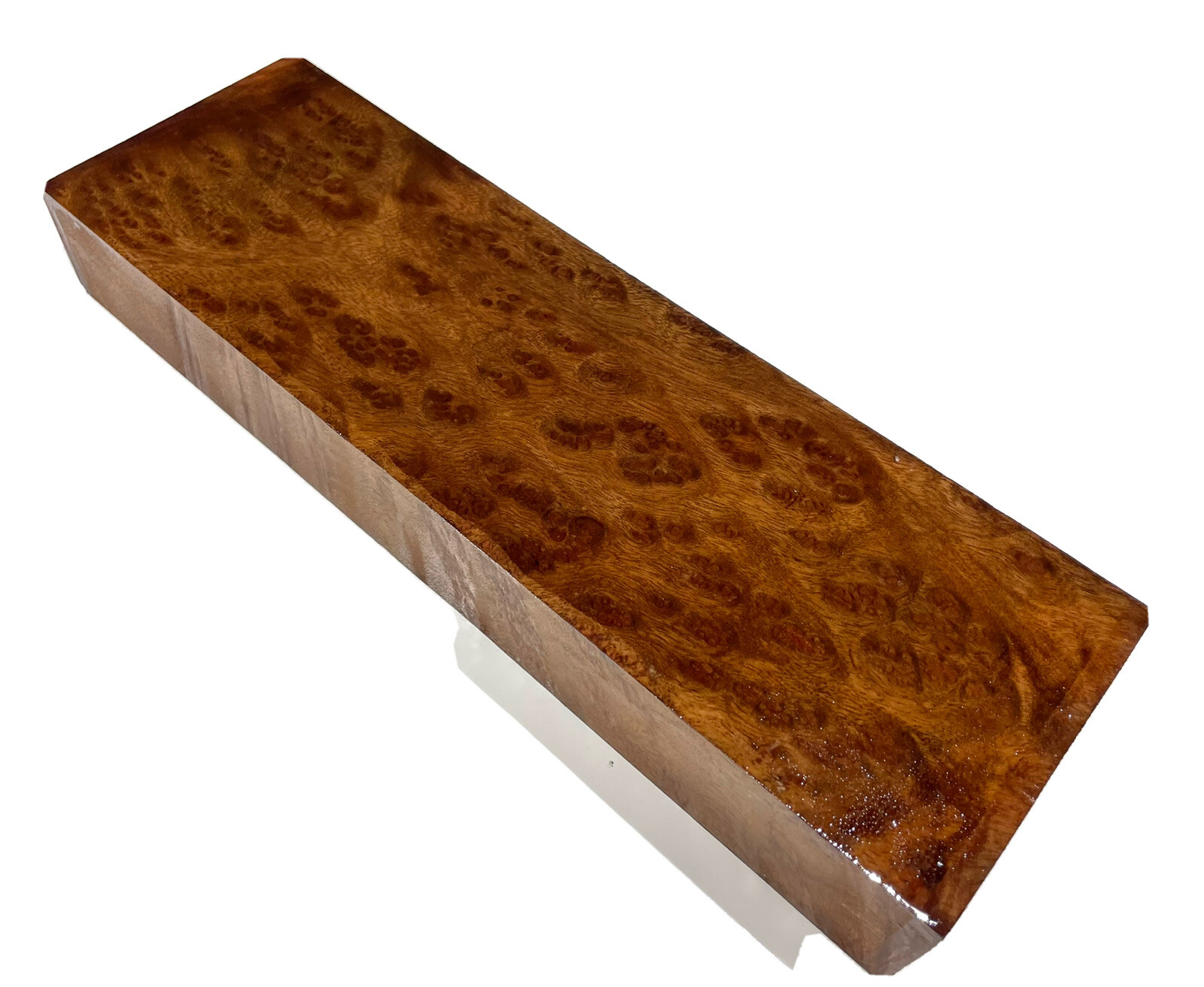 Camphor burl wood insrument block 17-5/8″ x 5-7/16” x 2″ (u95) dried billet