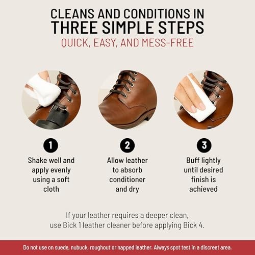 Bickmore Bick 4 Leather Conditioner and Leather Cleaner 16 16 Fl Oz (Pack of 1)