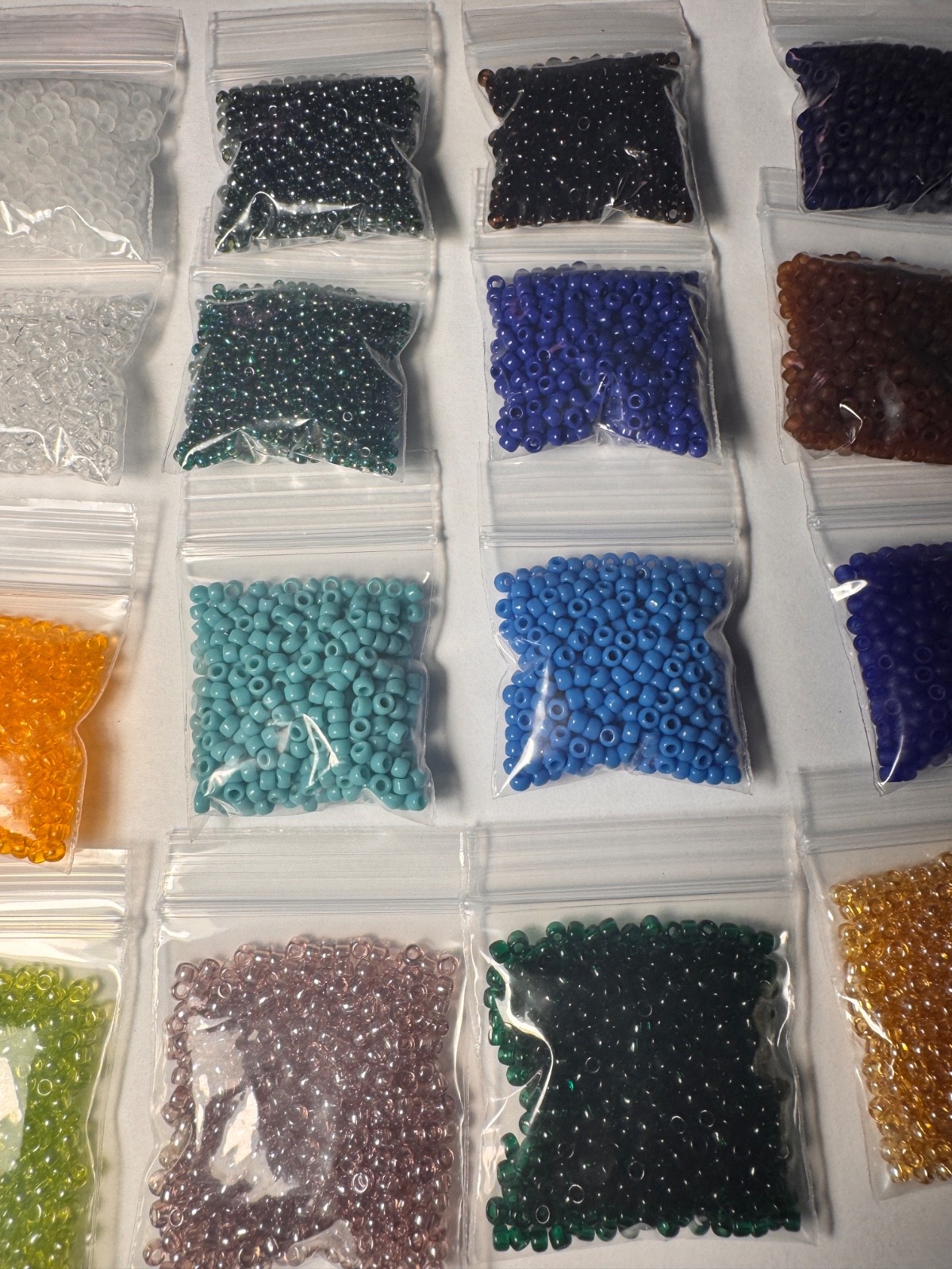 CLOSING STORE! TOHO 200 grams assorted 8/0 – 20 Colors – 10g each – Destash