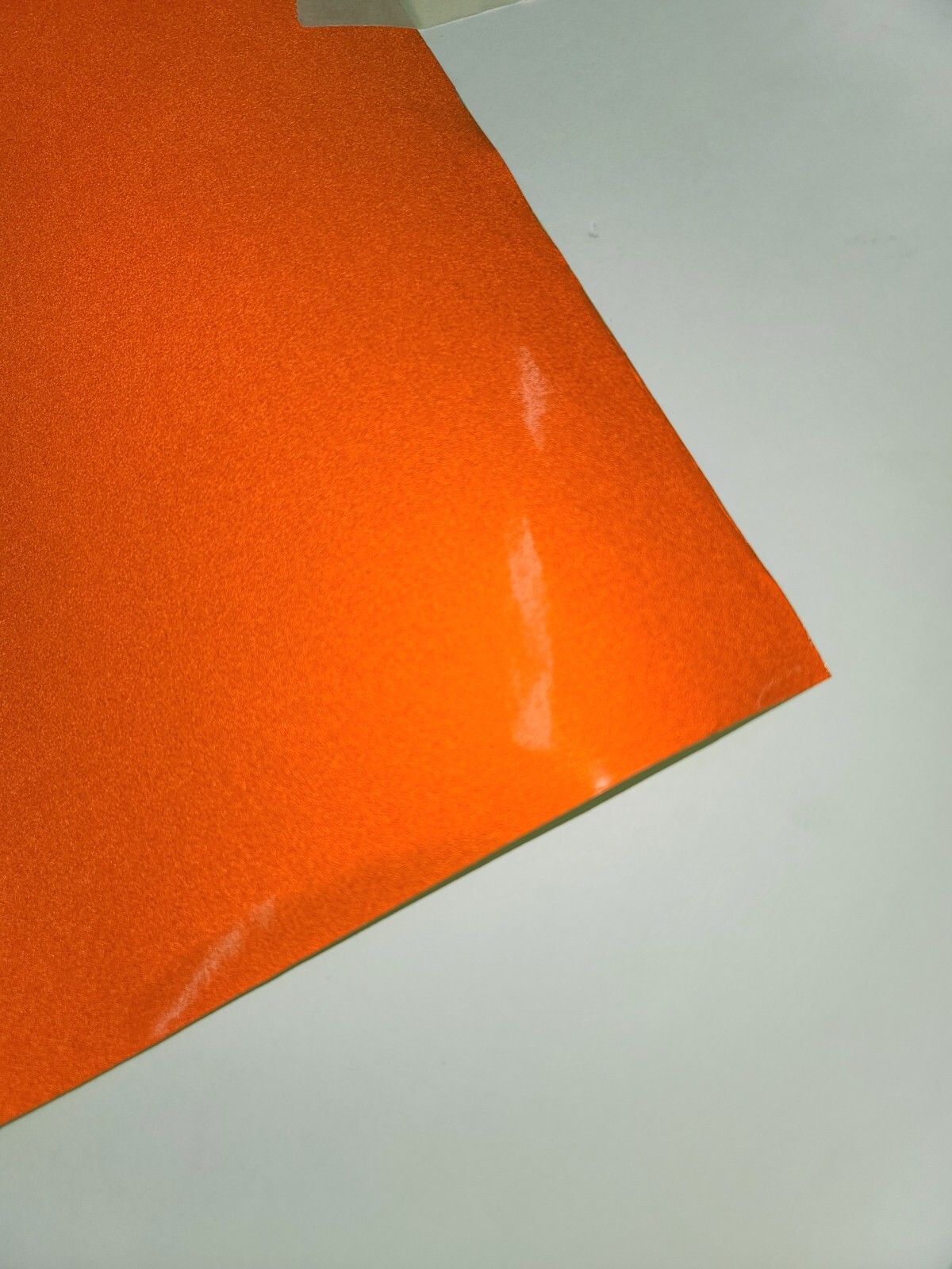 Reflective Orange Cutting Craft Sign Vinyl 24″ Adhesive Decal Sticker Sheet Roll