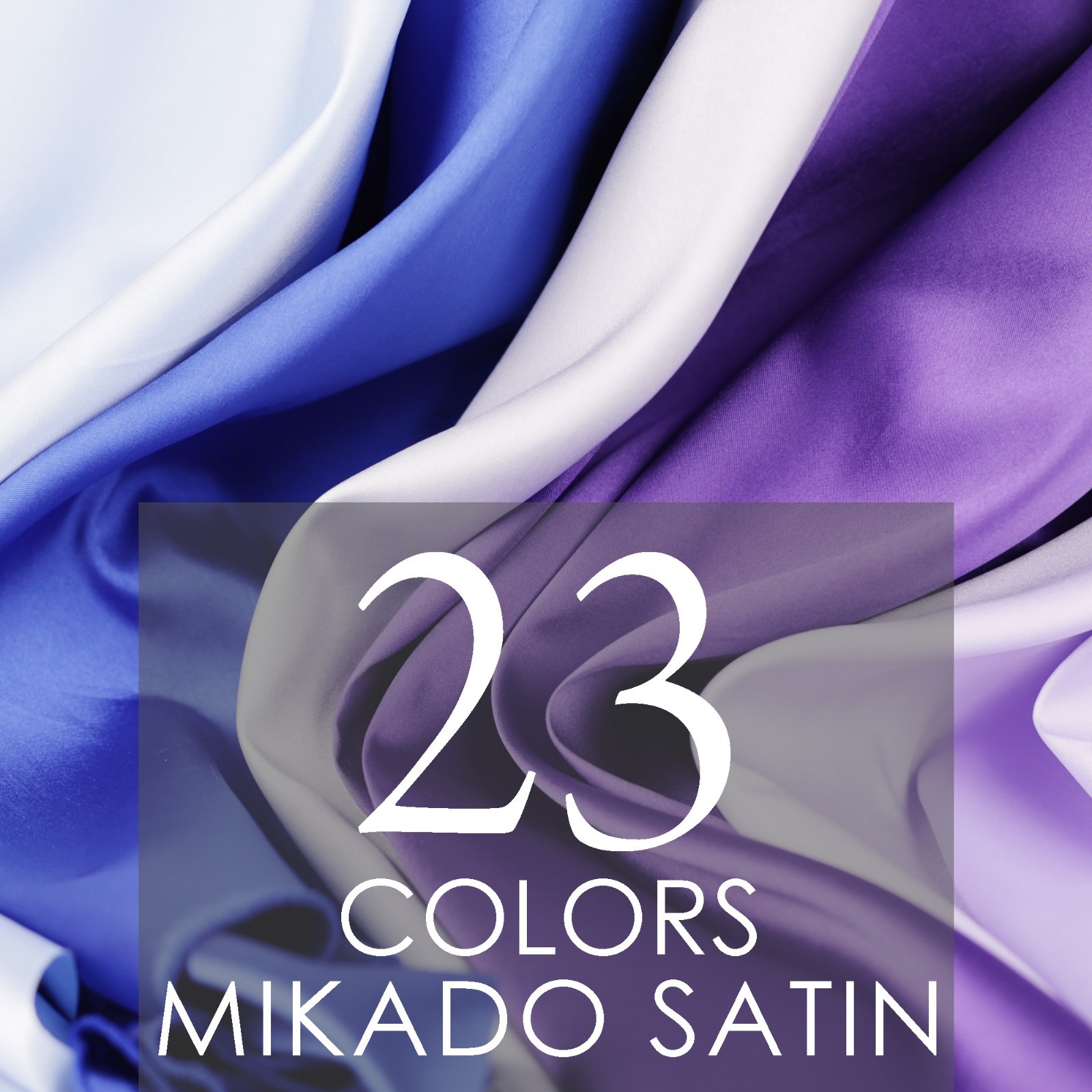 20 Colors Mikado Satin Fabric – 60″ Wide