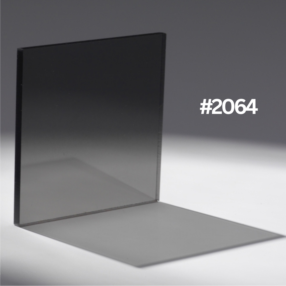 Acrylic Plexiglass Sheet – Smoke Gray #2064 & #2074 – Choose Size & Thickness