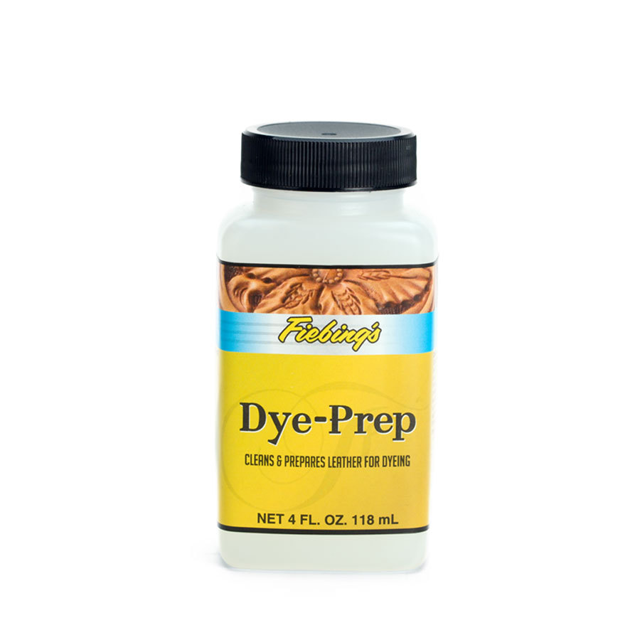 Fiebing’s Leather Dye-Prep 4 oz (118 ml) – Cleans & Prepares Leather For Dyeing