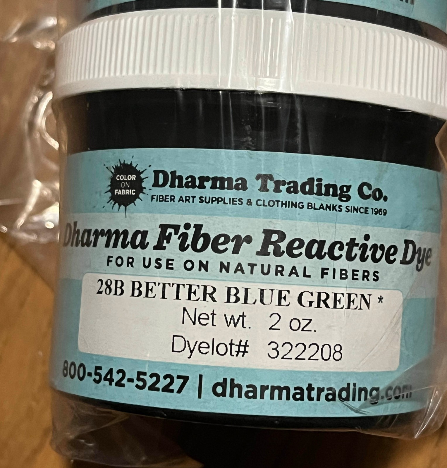 Dharma Fiber Reactive Procion Dye – Natural Fiber – Tie/Ice Dye – Greens Blues