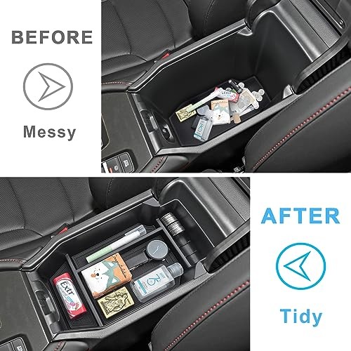 Center Console Organizer for 2023-2025 2026 Honda 2023-2026 Accord Black