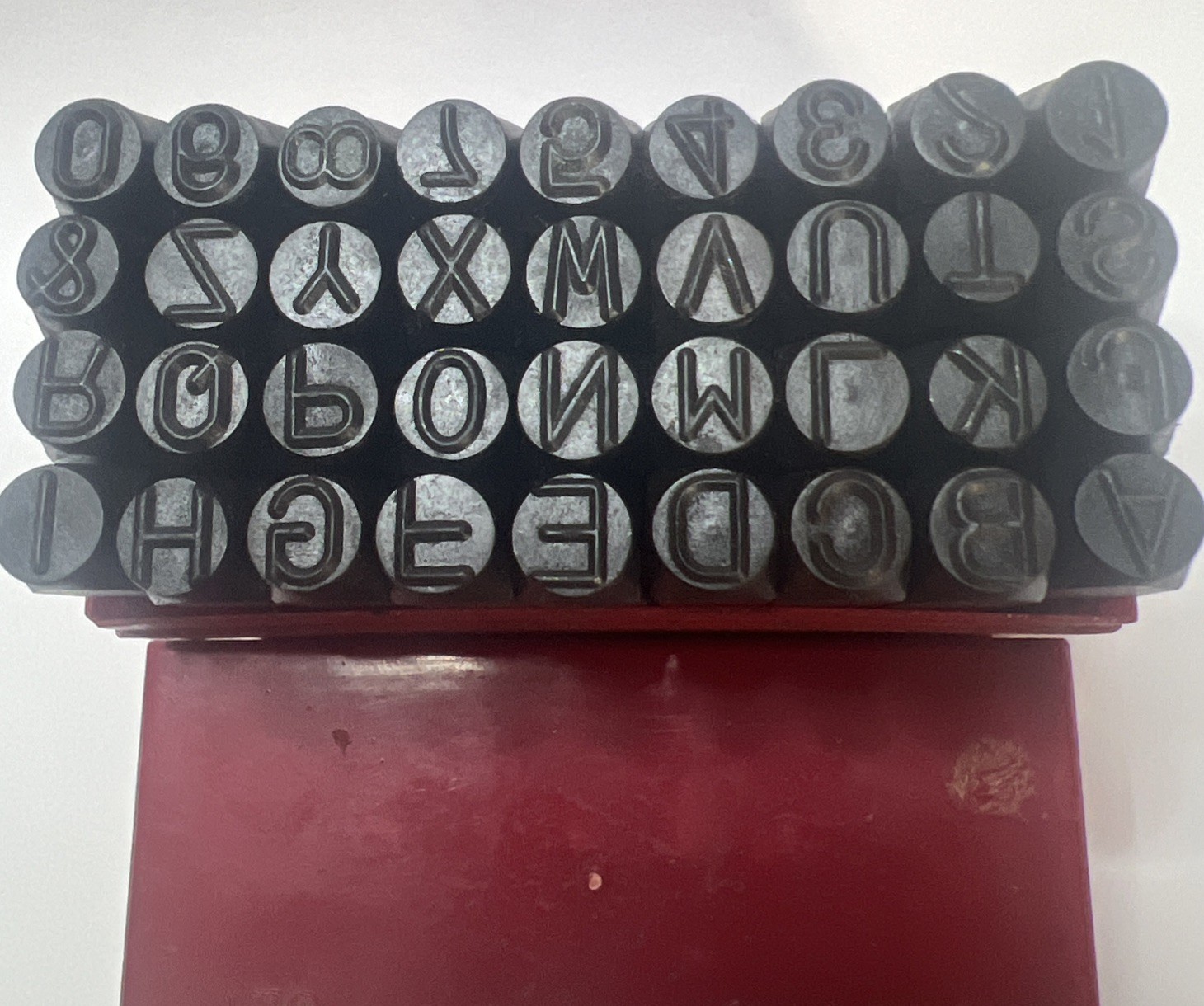 Pittsburgh 36Pcs 1/4″ High Carbon Steel Metal Punch Letter & Number Stamping Set