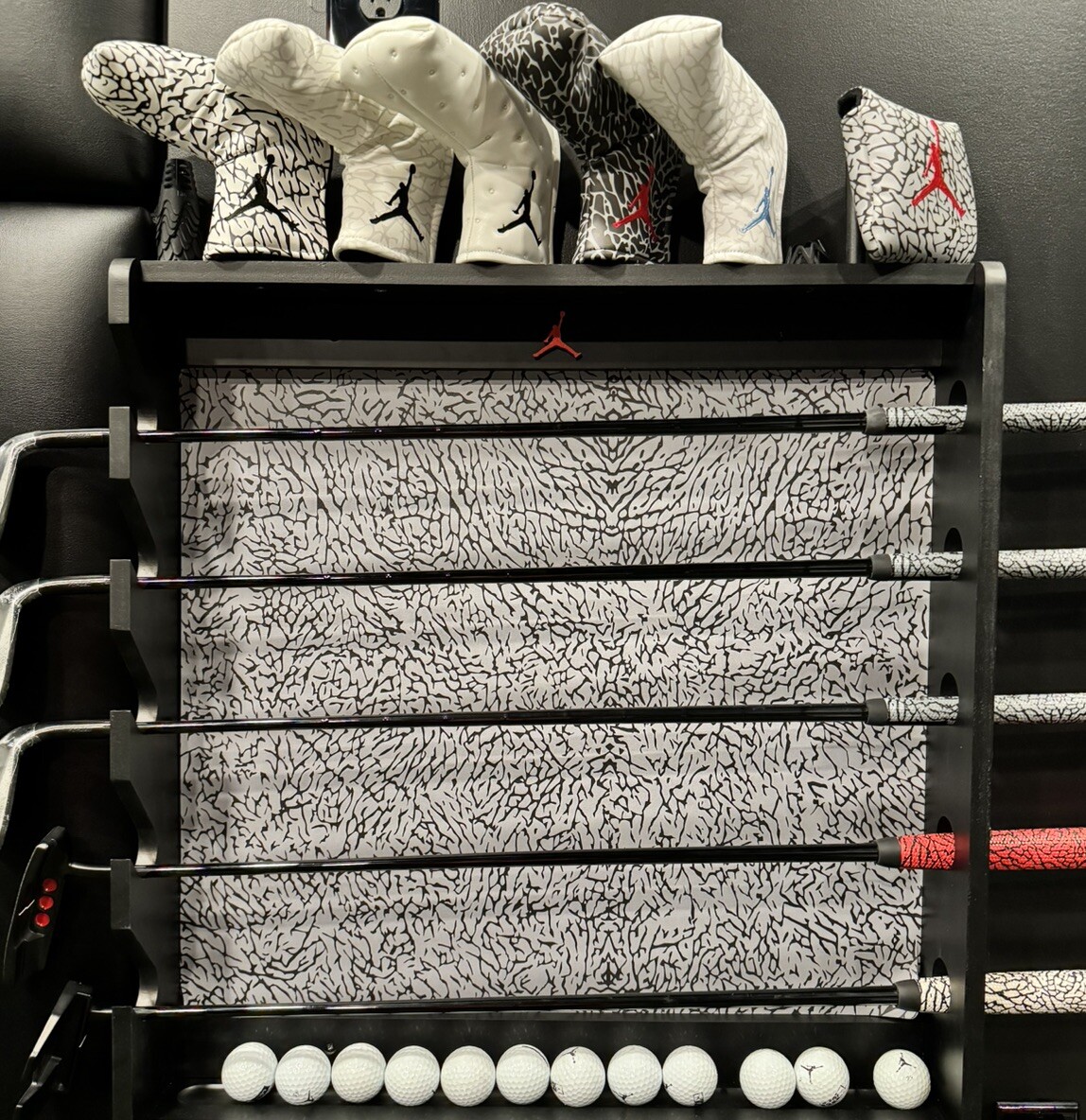 ELEPHANT PRINT CEMENT JORDAN VINYL WRAP