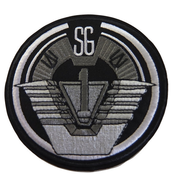 Stargate SG-1 Screen Accurate Logo 4″ Uniform Embroidered Patch