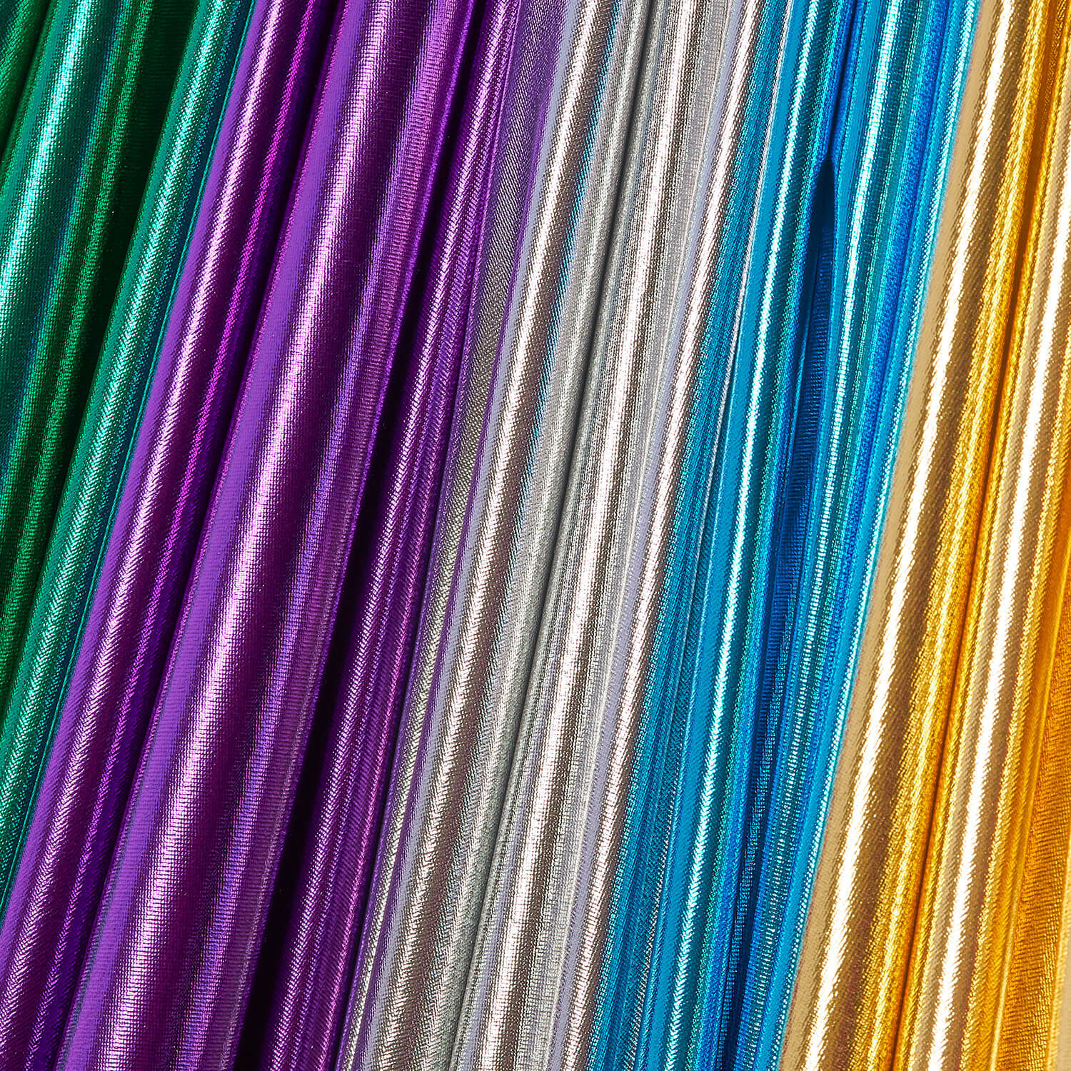 Shiny Foil Lame Metallic Spandex 59/60″ Wide Polyester Spandex Sold BTY