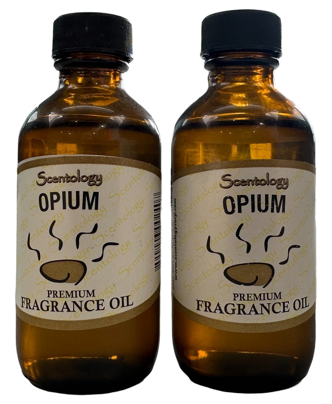 Scentolgy 2 Oz Opium Bottle of 100% Pure Fragrance Oil 2 Pack- Made in USA