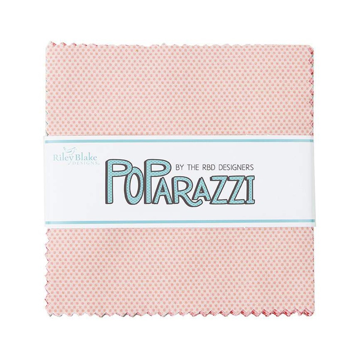 Charm Pack 5″ Stacker 42pc Riley Blake “POParazzi” Polka Dots Tone On Tone
