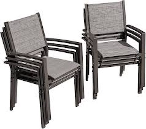 TEXTILENE Outdoor Fabric 54″ BTY chair sling commercial SMOKE custom color