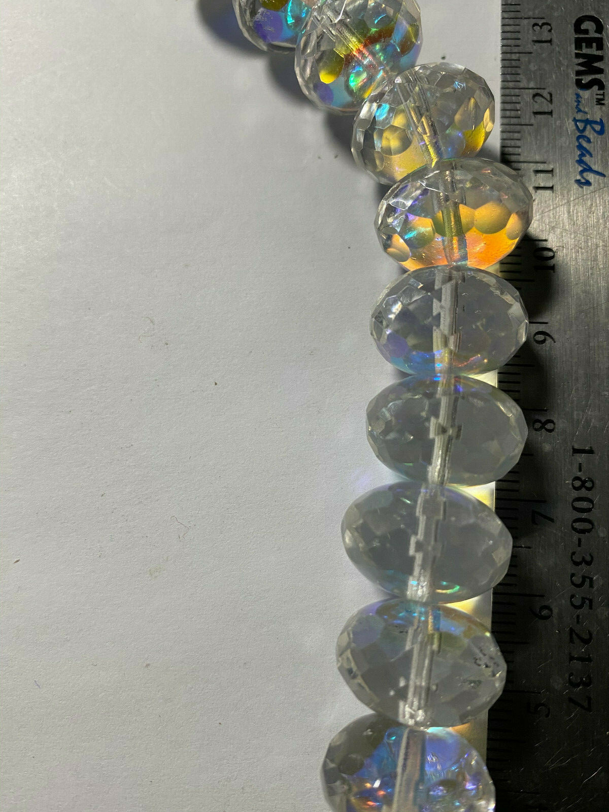 Czech Fire Polished Rondelles, Rivolis and Bicones UPICK