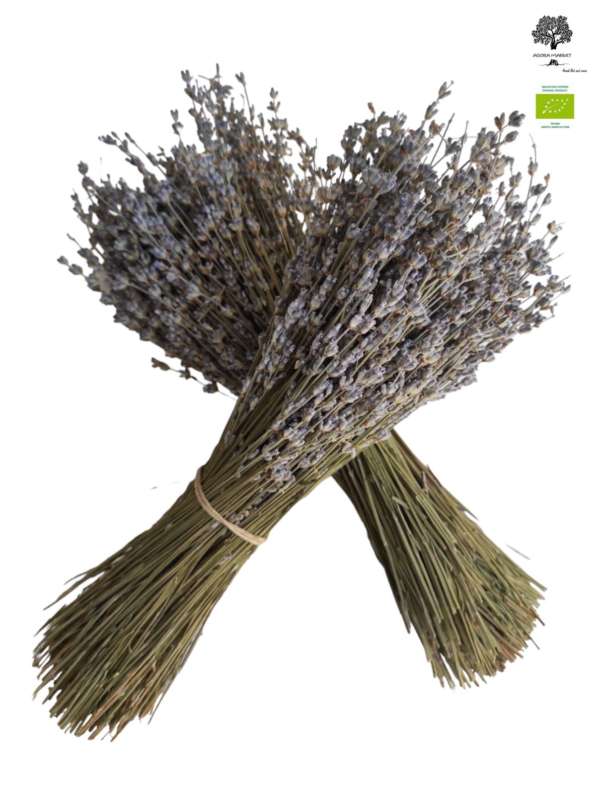 Certified Organic Greek Dried Lavender 22 Bunches 32cm | Harvest July 2024