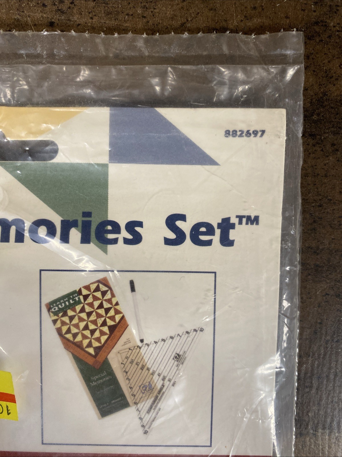 EZ QUILTING #882697 Special Memories Set Quilting Ruler New
