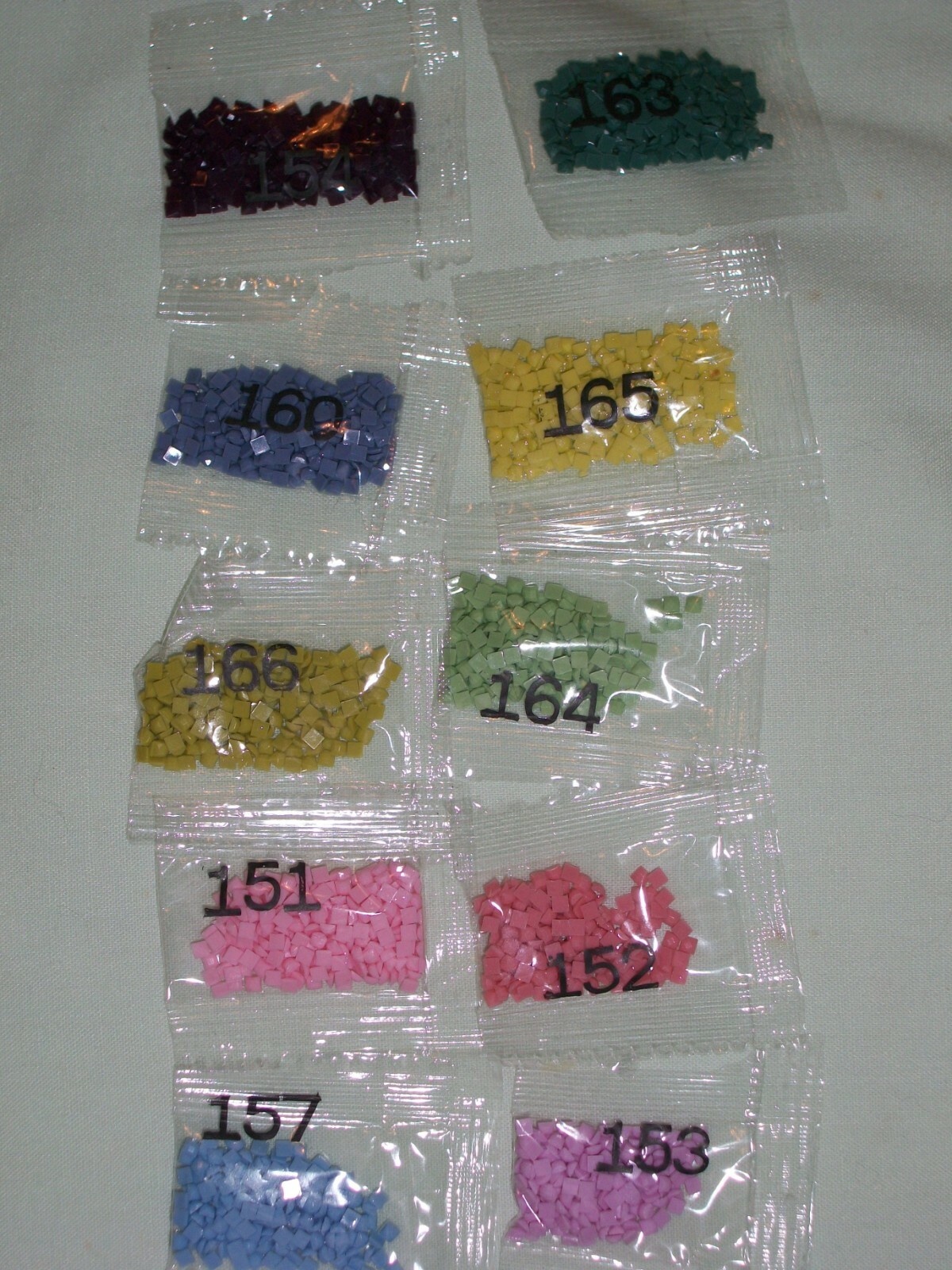 DIAMOND PAINTING REPLACEMENT *SQUARE* DRILLS #100’S – 800’S NEW