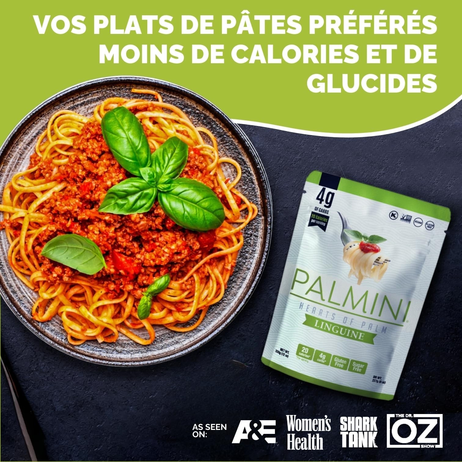 Palmini Linguine Hearts of Palm Pasta | Low Carb (4g Net Carbs), Low Calorie …