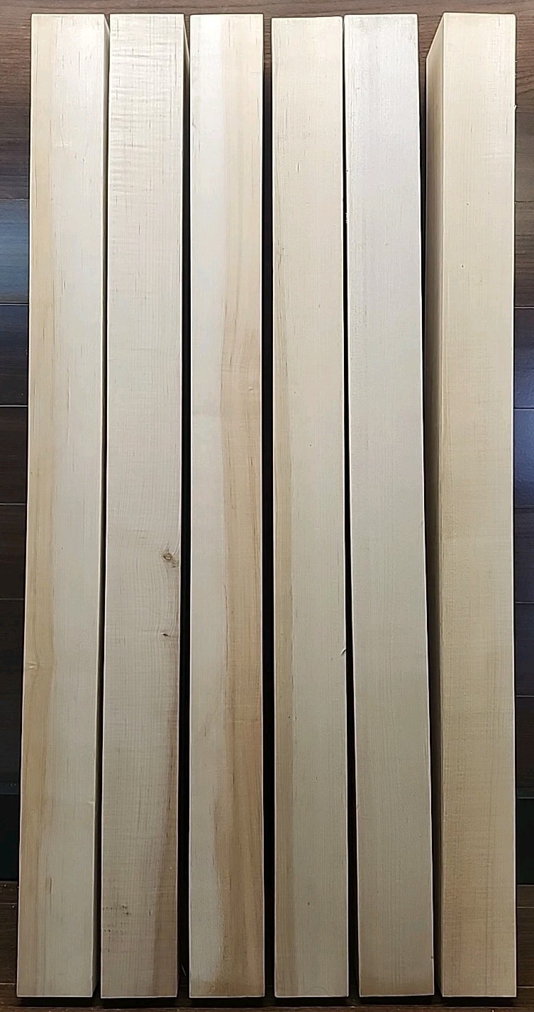 Hard Maple Turning Square 2 3/4″ x 2 3/4″ x 36″ Hardwood Turning Blanks Lathe