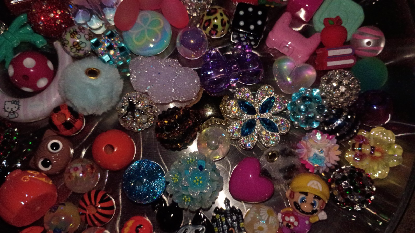 LOT OF # 140 PIECES, RANDOM MIX BEAUTIFUL SELECTION ” BRAND NEW” 😃👍