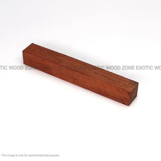 12 Pcs, Padauk Pen Blank 3/4x 3/4x 6 Woodturning Carving Block- Free US Shipping