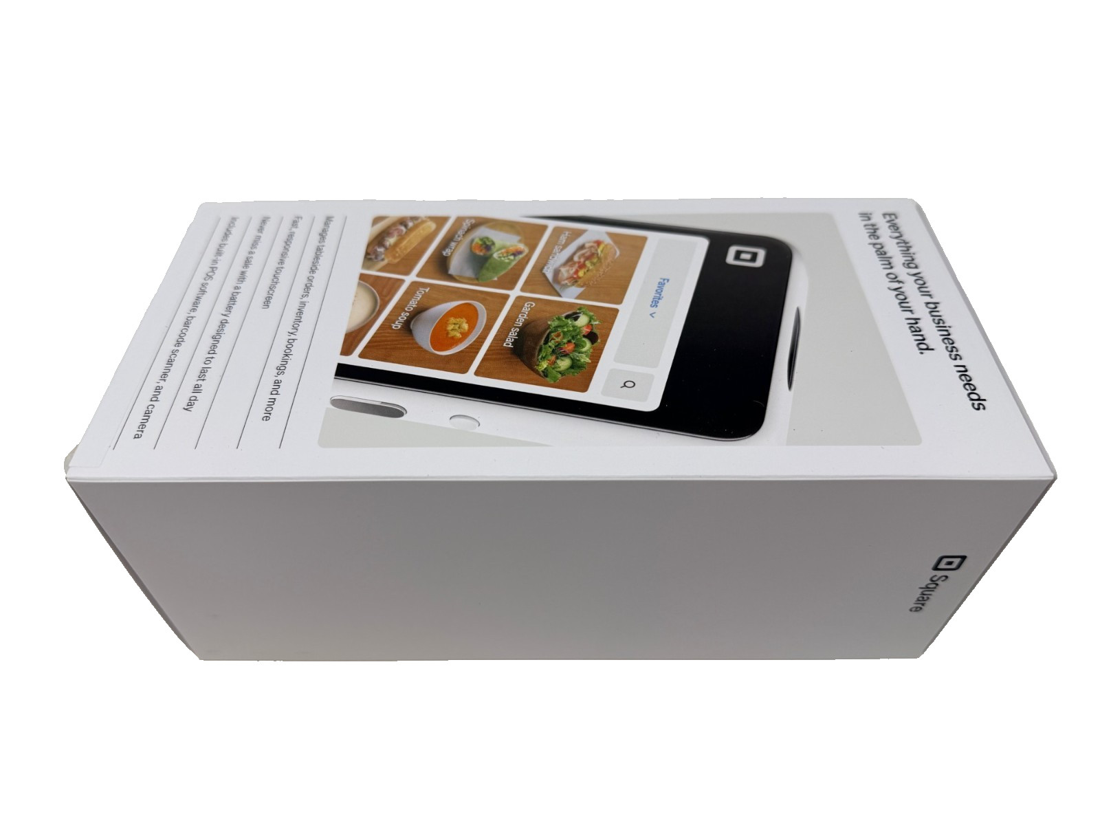 New Square Handheld Portable POS Credit Card Machine to Accept Payments White