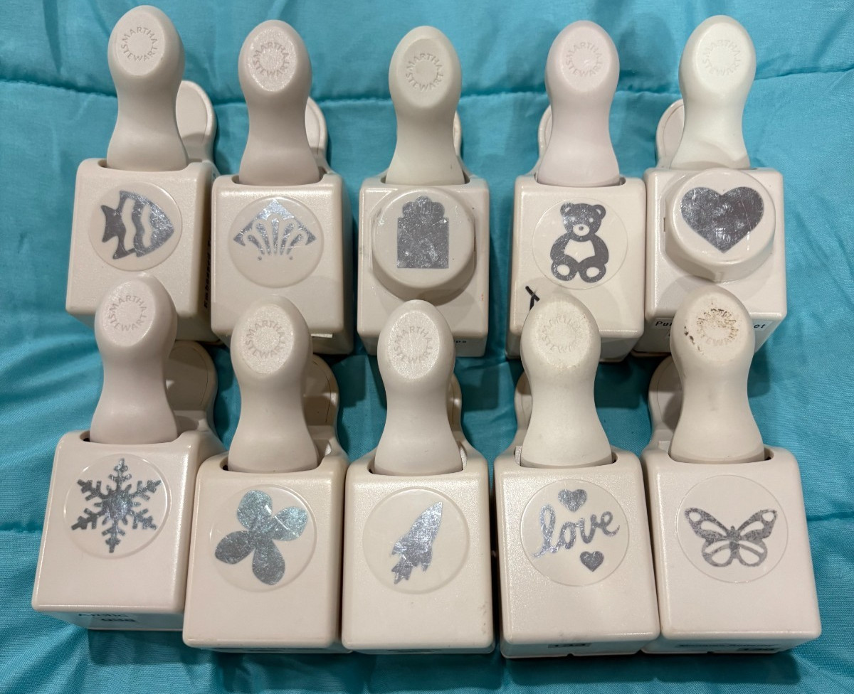 Martha Stewart Paper Punch lot (see description for details)