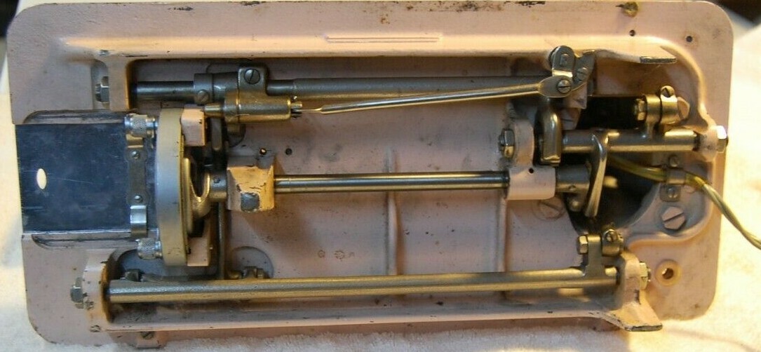 R0 Atlas Pink 1950s Sewing Machine original parts replace Free ship discounts