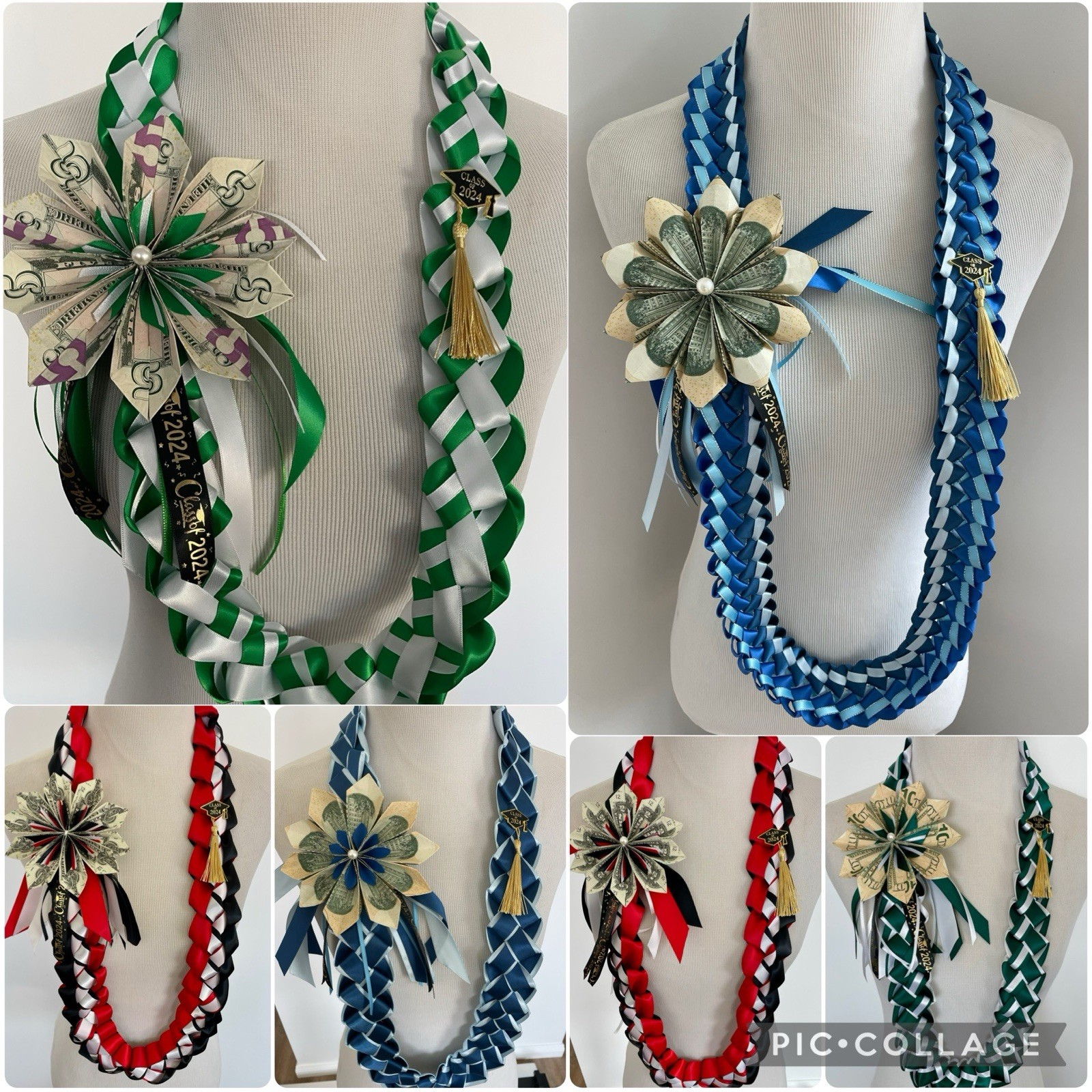 Class Of 2025 PIN AVAILABLE Hawaii Money Lei-Graduation. $8 cash Back value!