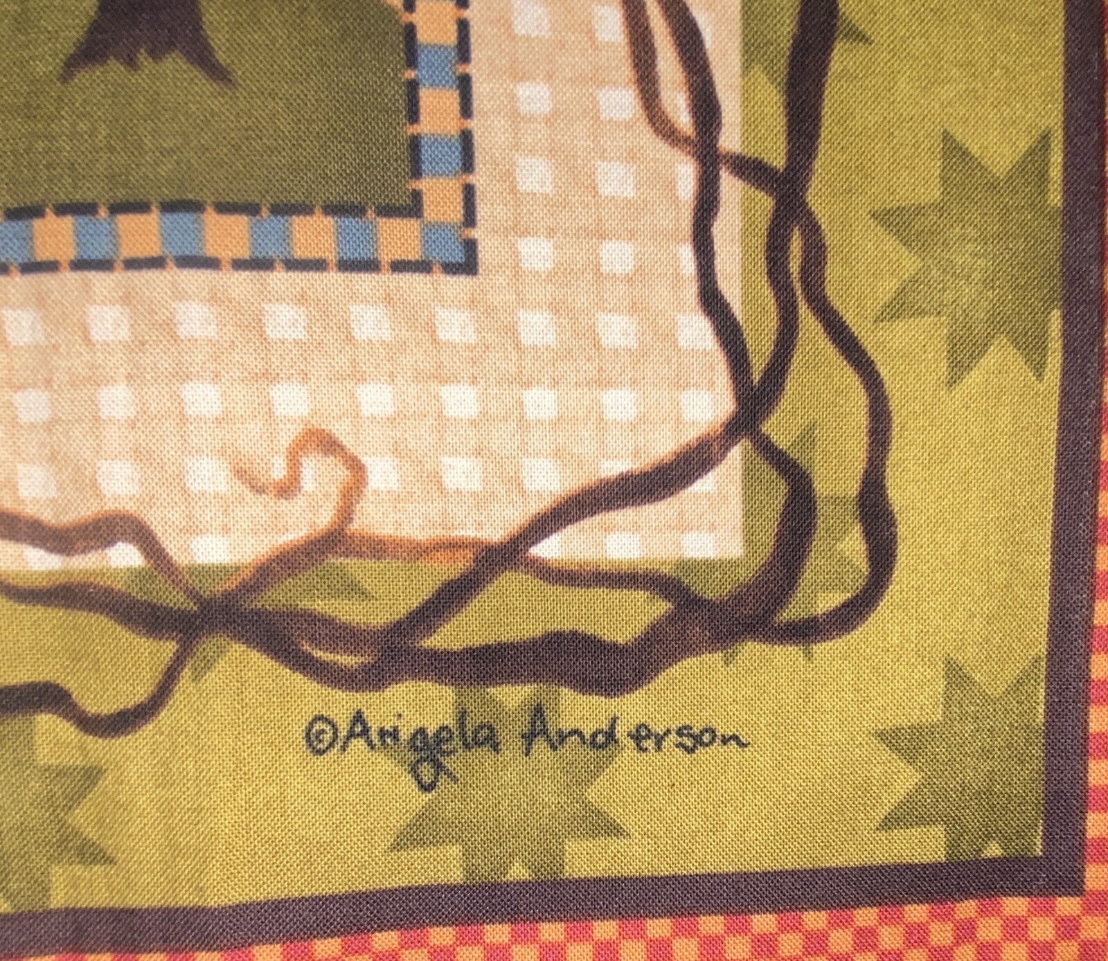 COUNTRY COTTAGE CUT & SEW PILLOW PANNEL BY ANGELA ANDERSON FOR VIP CRANSTON