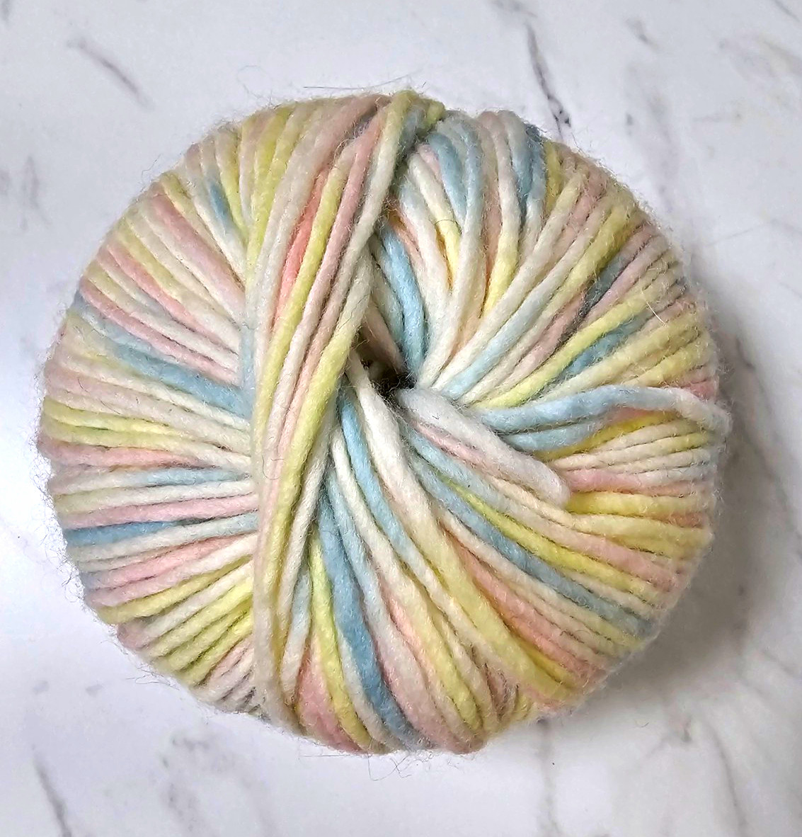 We Are Knitters Petite Wool, Marshmallow, 1 Unit, Pastel Colors
