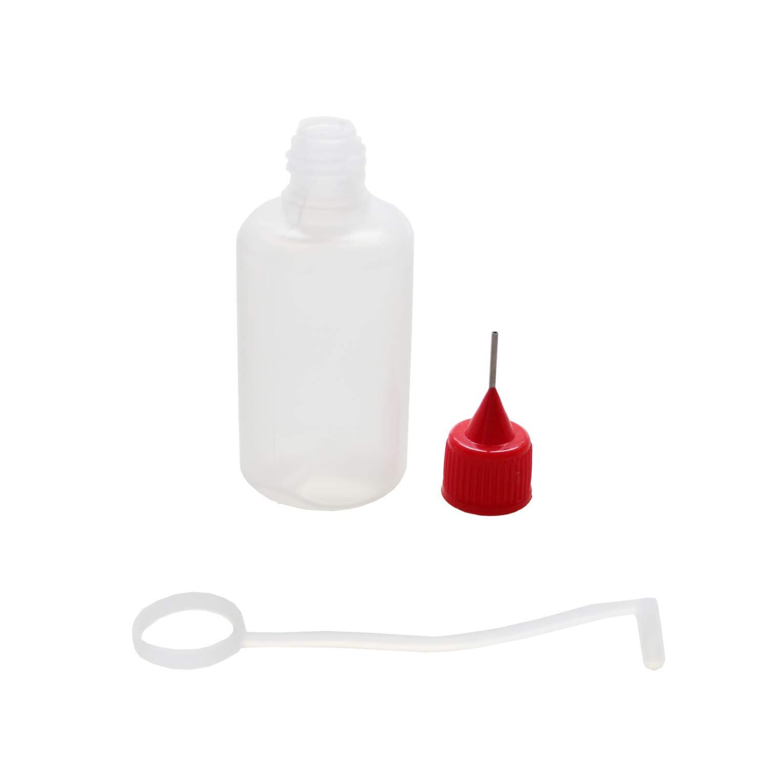 30 Pcs Precision Tip Applicator Bottles, Including 30pcs 1 Ounce Translucent …