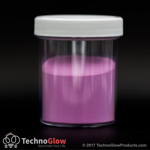 Glow in the Dark Powder, Fluorescent PURPLE to BLUE – UV Reactive Glow Pigment