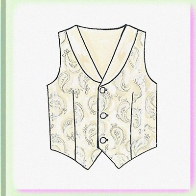 Gentlemen’s Child Formal Vest Cummerbund Bow Tie Set