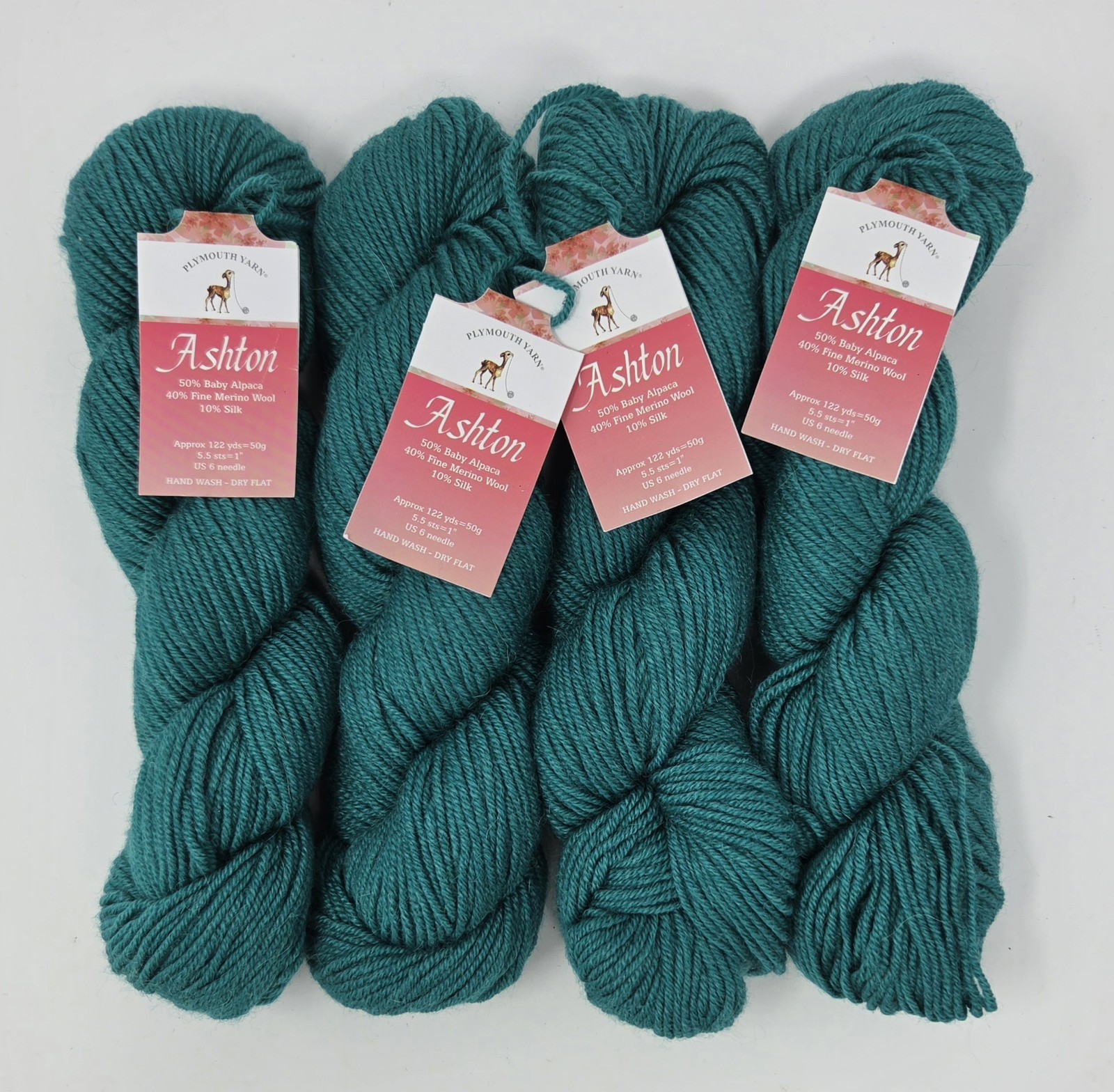 Bristol Yarn Gallery ASHTON (Lot of 4) Alpaca Wool Silk Blend Color #9214 DISC