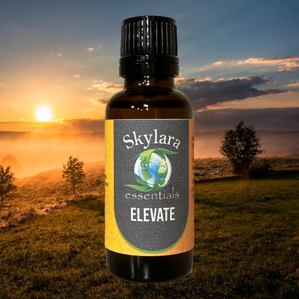 Elevate – Organic Essential Oil Blend (Energizing, Uplifting)